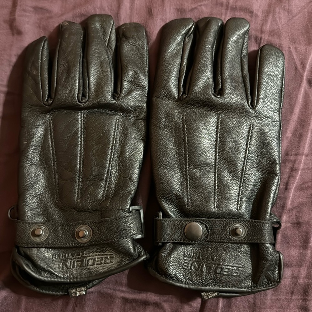 Women’s Redline leather motorcycle gloves